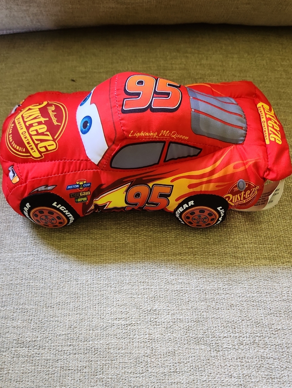 Talking Lightning McQueen Plush From Disney/Pixar Cars